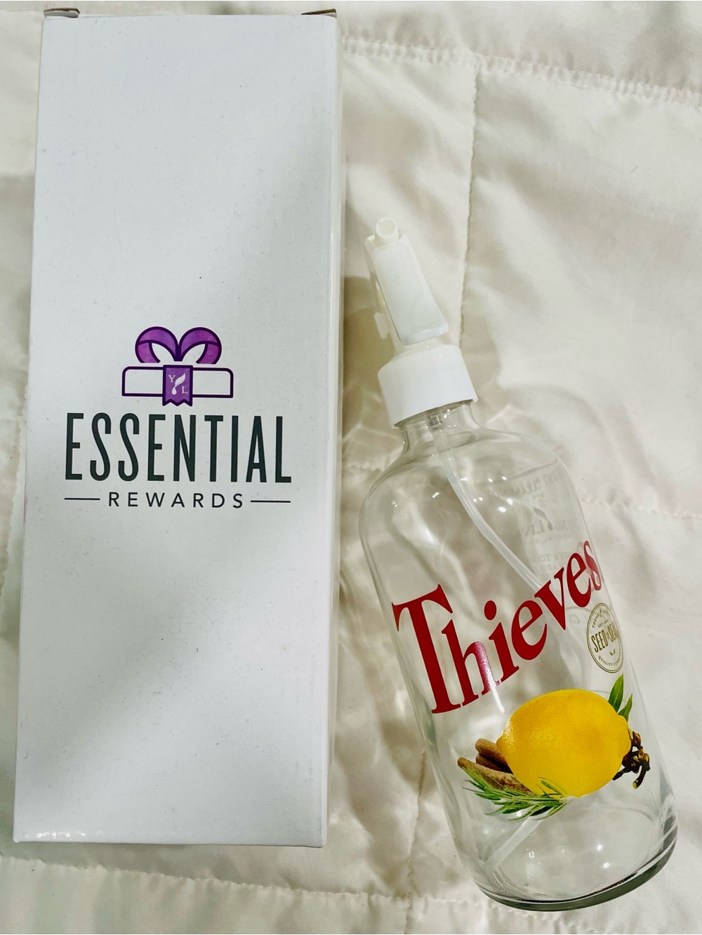 Young Living Thieves Measure Spray Bottle- NEW IN BOX UNUSED
